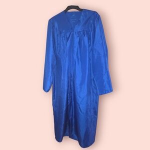 Jostens Blue Graduation Gown